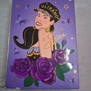 Ulta Beauty Selena Purple Box with Gold and Blue Accents